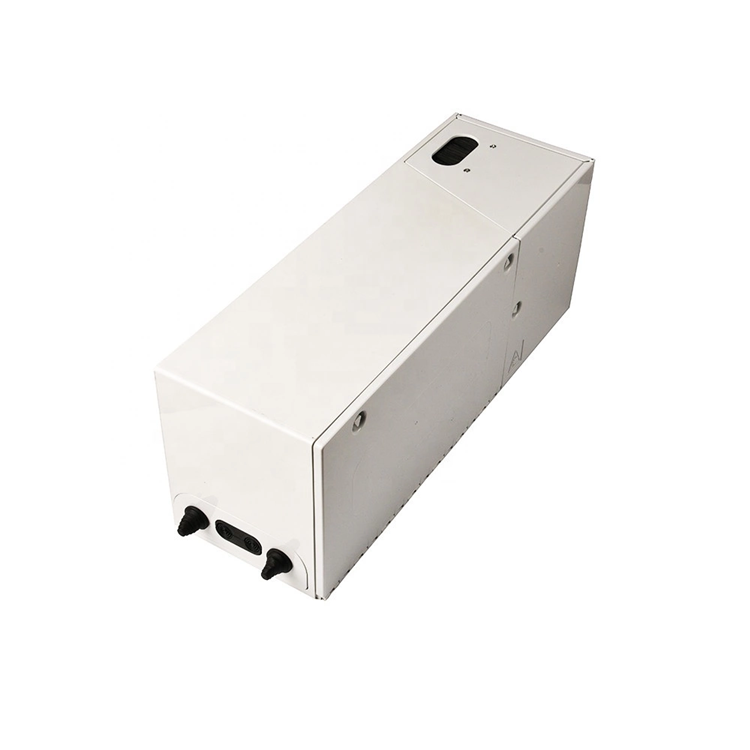 Caja de interior (Multicliente-Multioperador) | 48 puertos - 48 fusiones_ IP54 + Adaptadores (hembra - hembra) SC/APC