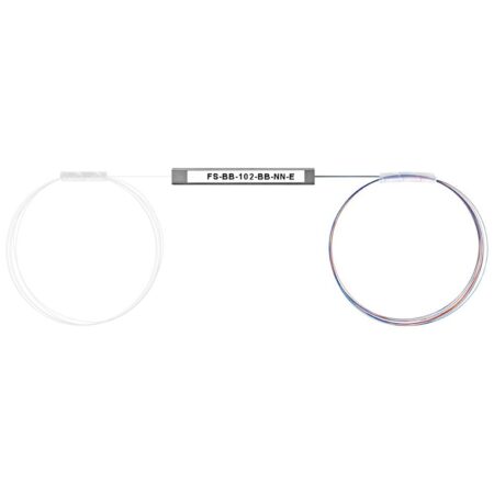 Splitter Óptico mini-PLC 1:2 sin conector