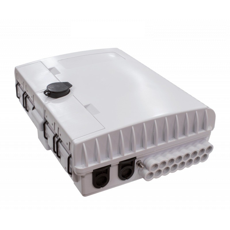 Caja de interior (CTO) | 2+16 puertos - 24 fusiones (apto para Splitter Cassette-Box)_ IP54