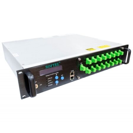 Amplificador óptico EDFA 8*19 dBm AC