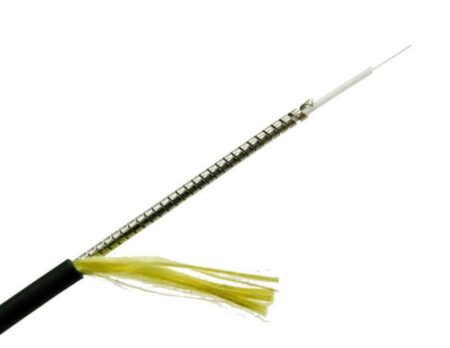 Acometida de exterior, 1 fibra armada SM9/125 G657.A2, LSZH+, DuPont™ Kevlar®, conector SC/APC, Ø3mm