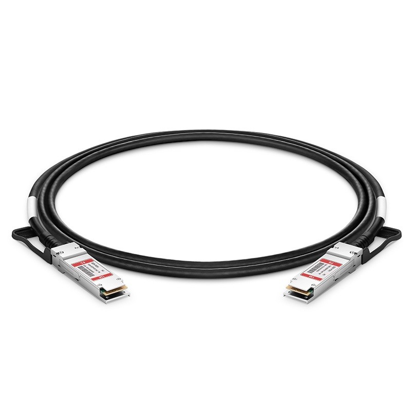 Cable Twinax de cobre de conexión directa pasivo (DAC) compatible con HW QSFP - 100G - CU1M 100G - QSFP28 1m - Imagen 2