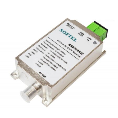 Conversor Activo FTTH / CATV lambda 1550nm con CWDM Y AGC_SR2020AW