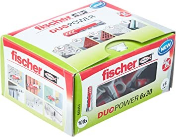 Taco para hormigón DuoPower 6*30 (100 uds.)_Fischer