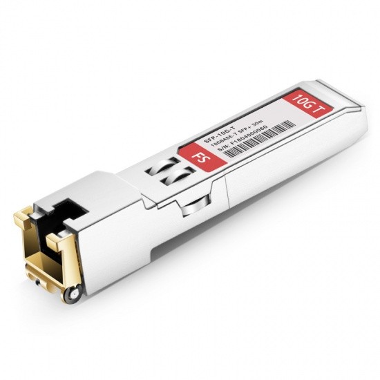 Módulo transceptor óptico compatible con HW SFP - 10G - T - I 10GBASE - T SFP+ de cobre RJ - 45 30m