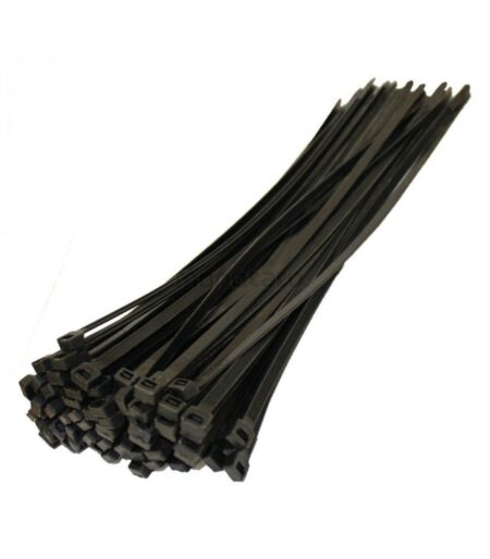 Bridas de nylon 2,5*100 (100 uds.) | Negro