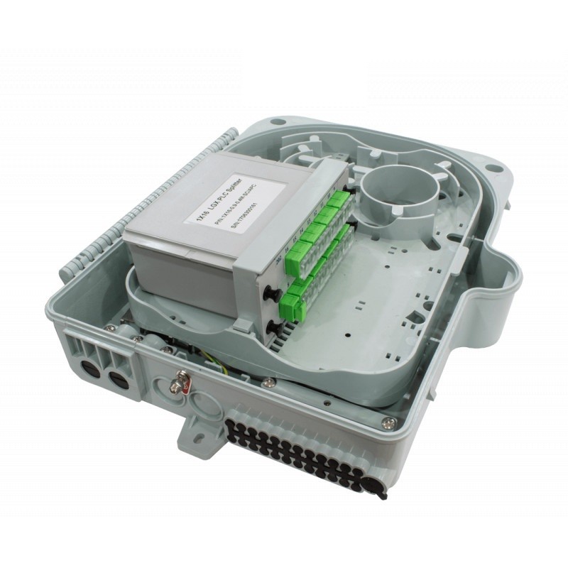 Caja de interior (CTO) | 4+24 puertos - 48 fusiones (apto para Splitter Cassette-Box)_ IP55