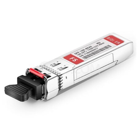 Módulo transceptor compatible con HW SFP – 10G – BXD4 Compatible 10GBASE – BX40 – D BiDi SFP+ 1330nm – TX/1270nm – RX 40km DOM LC símplex SMF