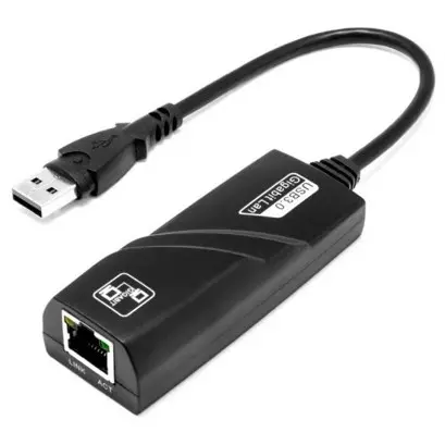Adaptador USB 3,0 – Ethernet Gigabit | macho – hembra