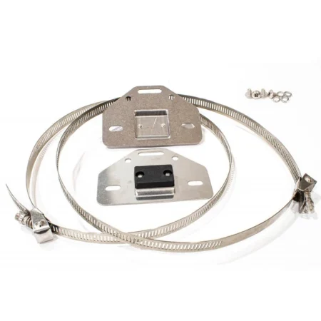 Kit Anclaje para soporte CTO en Poste + Abrazaderas metálicas de aluminio
