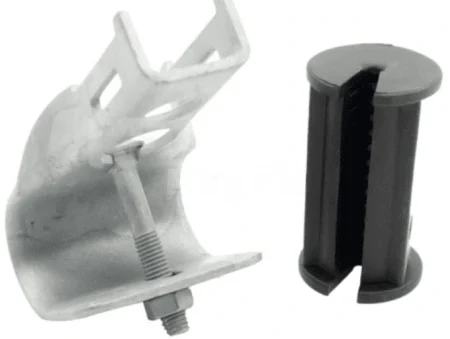 Abrazadera de suspensión en J para cables de fibra óptica ø 8 – 12mm