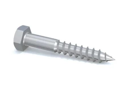 Tornillo tirafondo DIN 571 M8*70mm (100 uds.)