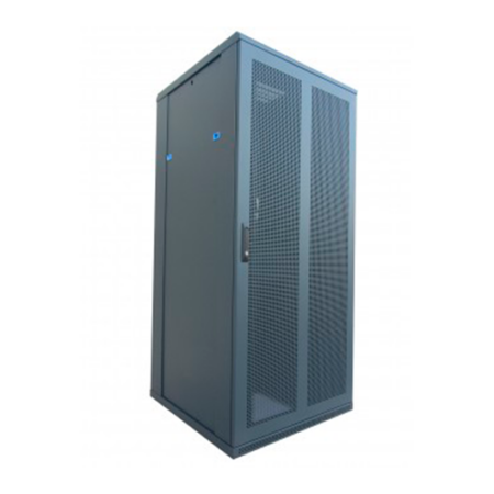 Rack 42U 800*800 puertas dobles perforadas (delante y detrás)