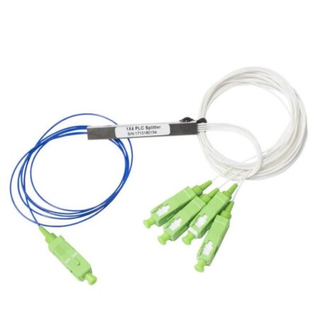 Splitter Óptico PLC 1:4 conector SC/APC