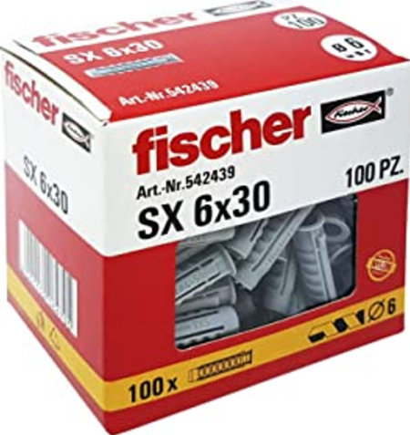 Taco para hormigón 6*30 (100 uds.)_Fischer