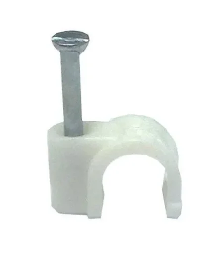 Grapa abierta de ø 7mm (100 uds.) | Blanco