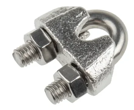 Abrazadera sujetacable zincada M5 3/16»