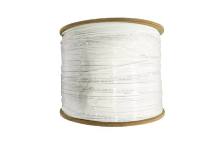 Bobina Acometida interior 1 fibra G657A2 con refuerzo FRP 1000m – plano | Blanco_T110