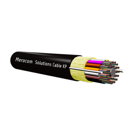 Cable micromódulos KP 24 fibras (2 tubos*12 fibras) con doble refuerzo FRP G652D_ Código TIA598