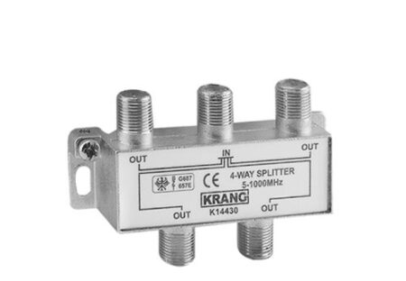 Repartidor coaxial 4 vías | clase A | 5-1000 MHz_SAI