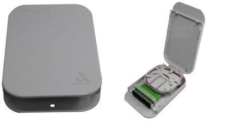 Caja de interior (CDP) | 2+8 puertos – 16 fusiones_ IP55 FTA-W8C