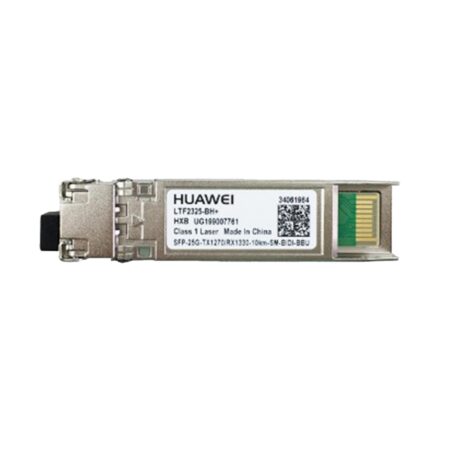 Módulo transceptor óptico compatible con HW 25GBase – BX – SFP28 1270nm – TX/1330nm – RX 10km SM-BIDI-BBU LC símplex SMF