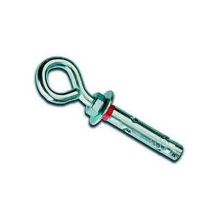 Taco de expansión M10*70 metálico + Argolla forjada ø 14mm (100 uds.)