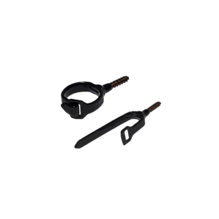Abrazadera para soporte de acometida con tornillo 150mm ø 35mm (taco incluido)