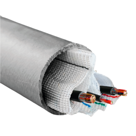 Subconducto flexible malla geotextil | 3 celdas