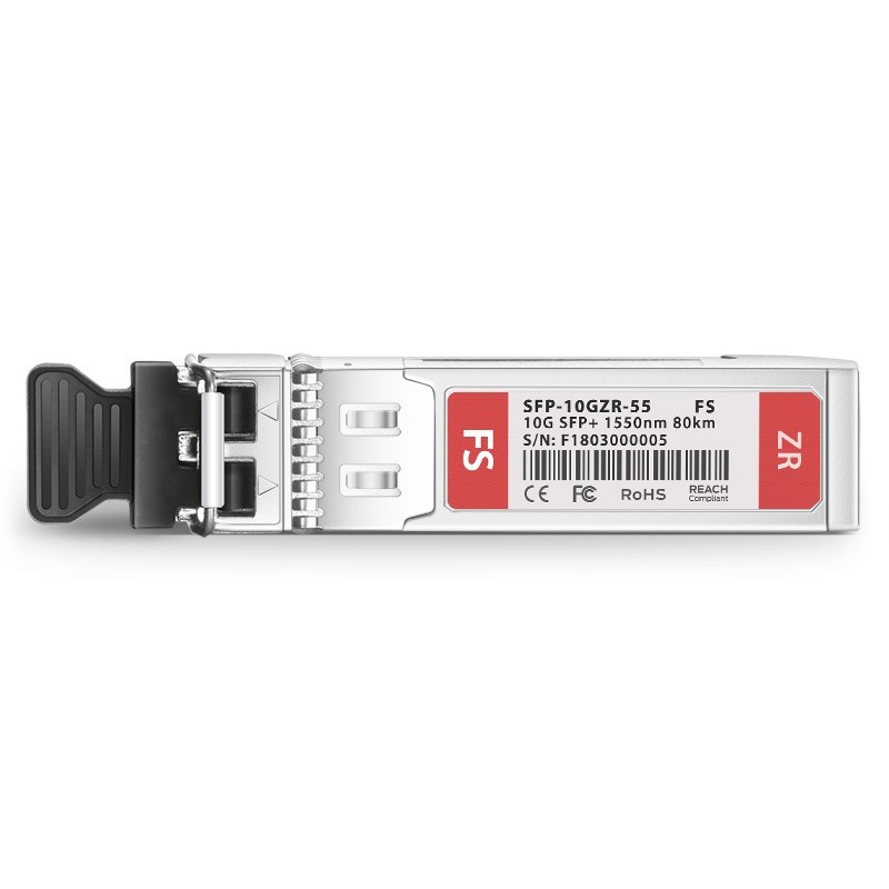 Módulo transceptor óptico para HW switches 10GBASE-ZR SFP+ 1550nm 80km DOM - Imagen 2